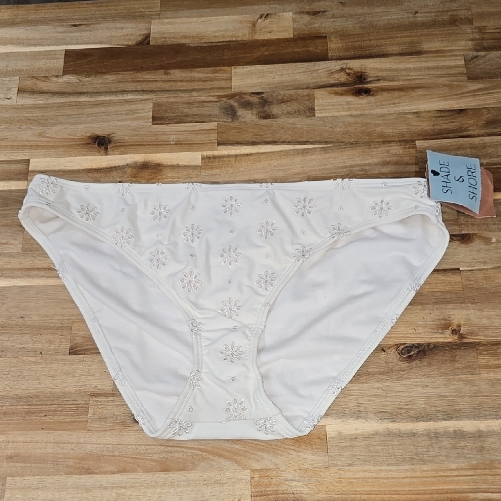 Shade & Shore Women's Medium (8-10) Swim Suit Bikini Bottoms New w/ Tags!